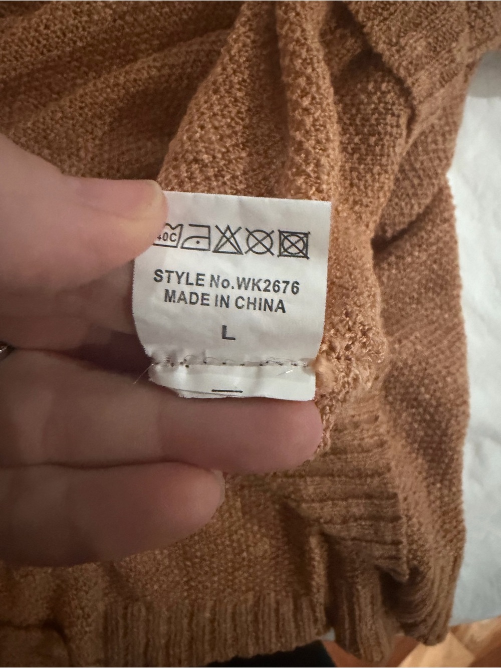 Over sized thin sweater - Picture 3 of 5